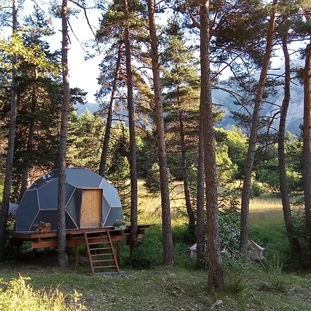 Lodge Ronde Dans Les Arbres Chateauroux-les-Alpes